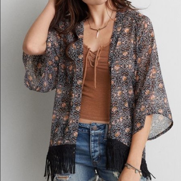 American Eagle Outfitters Sweaters - Kimono Style Cardigan